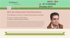 Desktop Screenshot of bestsexologistindelhi.com