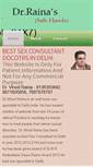 Mobile Screenshot of bestsexologistindelhi.com